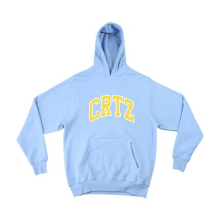Corteiz CRTZ Logo Azul Sudadera