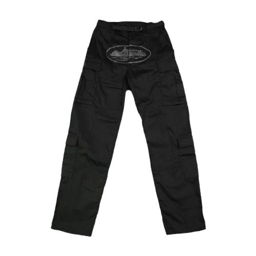 Corteiz Alcatraz Triple Negro Cargo
